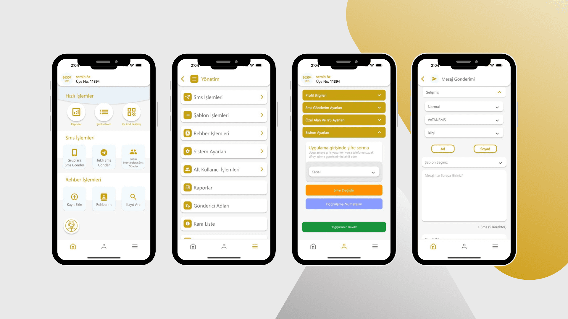ZorluSMS Başlıklı SMS Sistemi